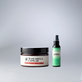 Pack Mascarilla Capilar + Agua de Romero
