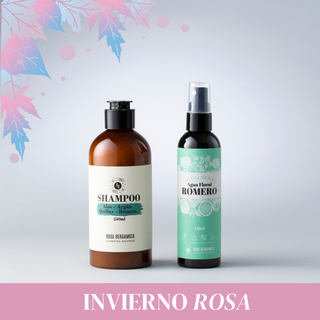 Básicos Anticaída: Shampoo Anticaída + Agua de Romero