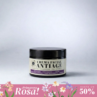 Crema Facial Antiage Piel Sensible