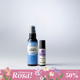 Pack Agua Floral de Verbena de 60ml +  Roll On Lavanda
