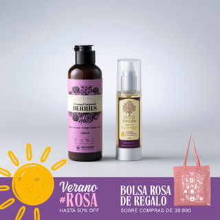 Aceite de Argán + Crema Anticelulitis Berries