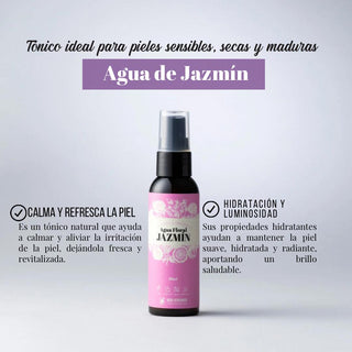 Pack Agua Floral de Jazmín 60ml + Roll On Lavanda