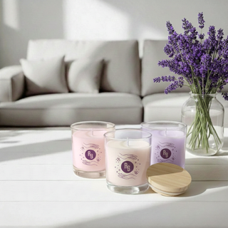Pack Velas de Soja: Bergamota, Lavanda y Frutos Rojos