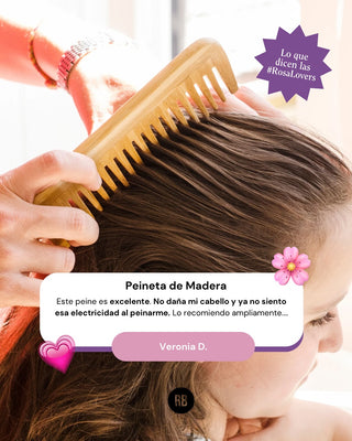 Peineta de Madera