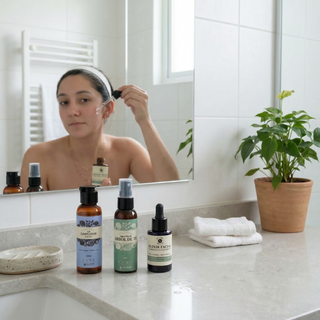 Rutina Piel Grasa: Gel Limpiador 100ml + Agua Árbol del té 60ml + Elixir Facial