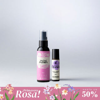 Pack Agua Floral de Jazmín 60ml + Roll On Lavanda